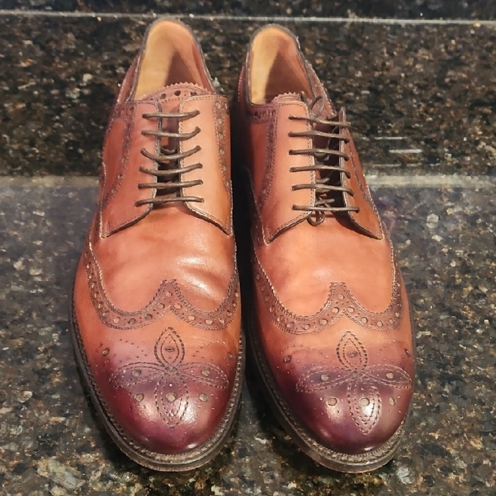 Louis Vuitton Two-Tone Brown Oxford Shoes